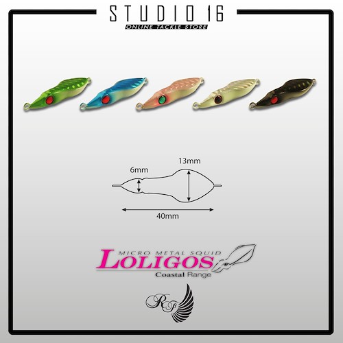 RodFord Loligos Micro Metal Squid