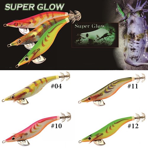 Eginio Squid Jig Super Glow (EG-04)