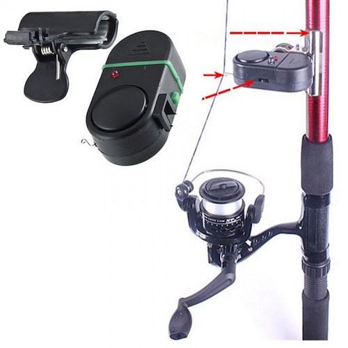 Ειδοποιητής τσιμπήματος για ψάρεμα με ηχητική ειδοποίηση και LED