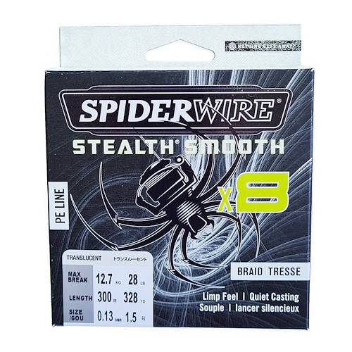 SpiderWire Stealth® Smooth 8 (Μαύρη Συσκευασία)