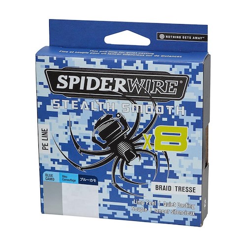 SpiderWire Stealth® Smooth 8 (Μπλε Συσκευασία)