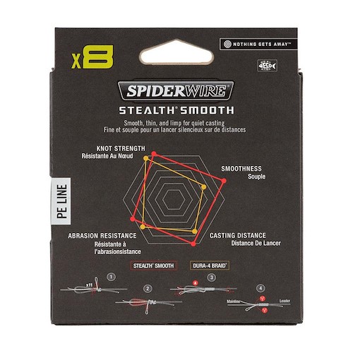 SpiderWire Stealth® Smooth 8 (Μπλε Συσκευασία)