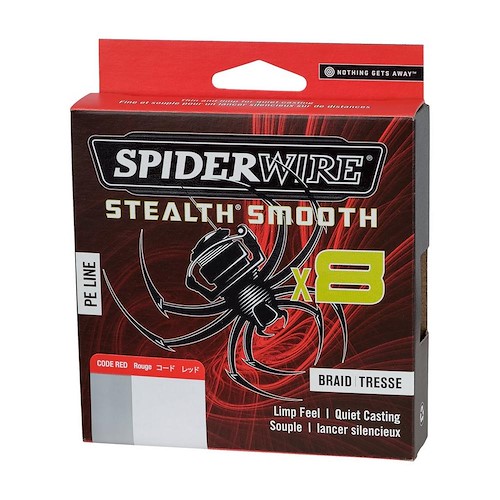 SpiderWire Stealth® Smooth 8 (Κόκκινη Συσκευασία)