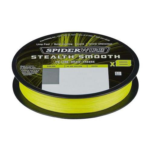 SpiderWire Stealth® Smooth 8 (Κίτρινη Συσκευασία)