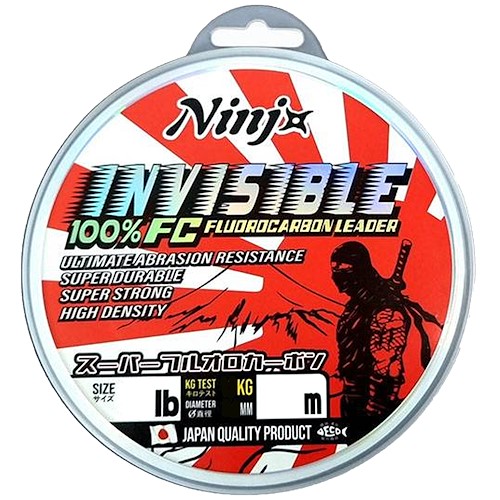 Ninja Invisible 100% Fluorocarbon Leader