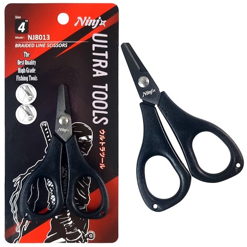 Ninja Braided Line Scissors 4" (NJ8013)